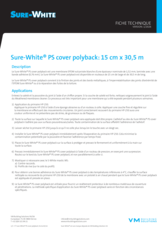 Sure-White PS cover polyback 15cmx30,5m - FT